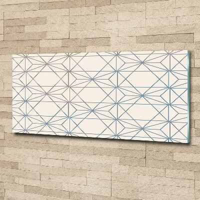 Wall art acrylic Geometric background