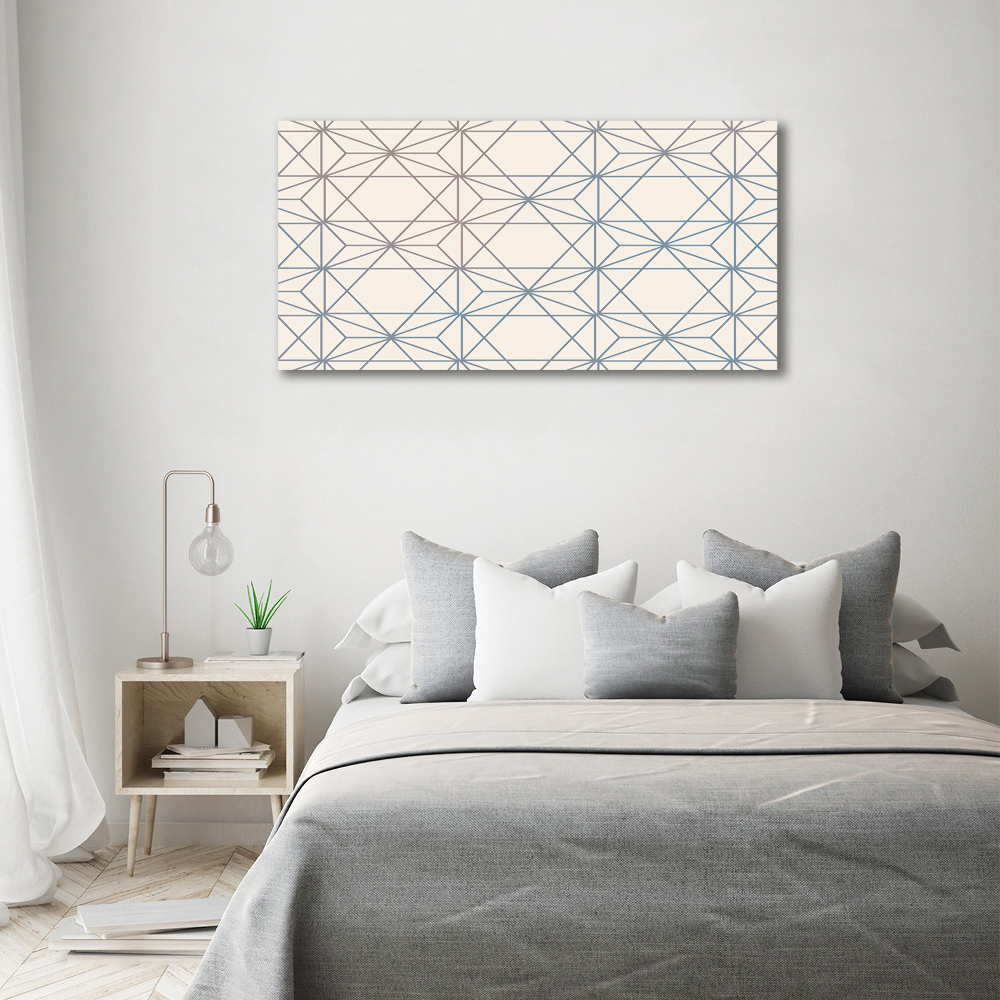 Wall art acrylic Geometric background