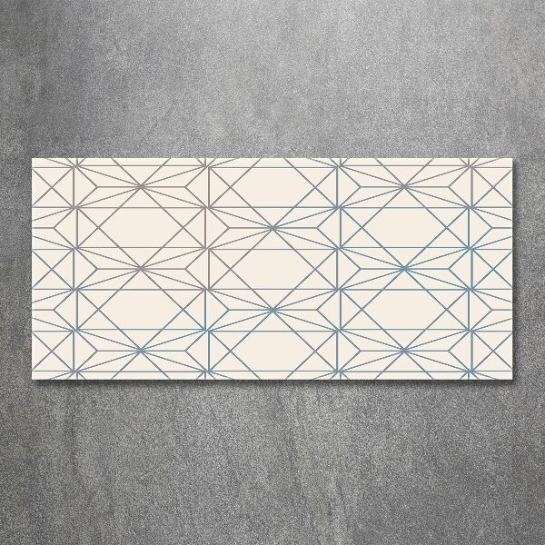 Wall art acrylic Geometric background