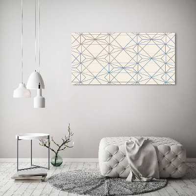 Wall art acrylic Geometric background