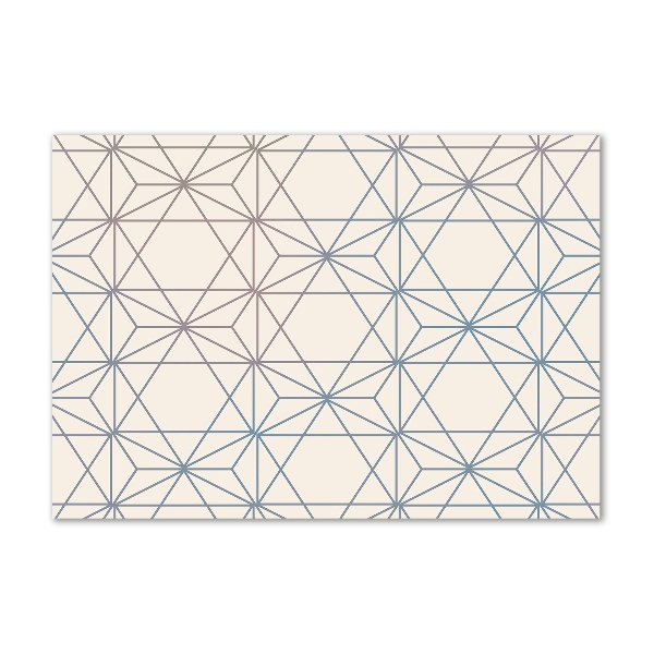 Wall art acrylic Geometric background