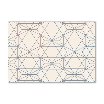 Wall art acrylic Geometric background