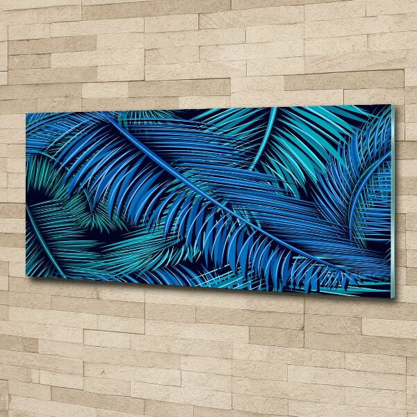 Wall art acrylic Palm leaves