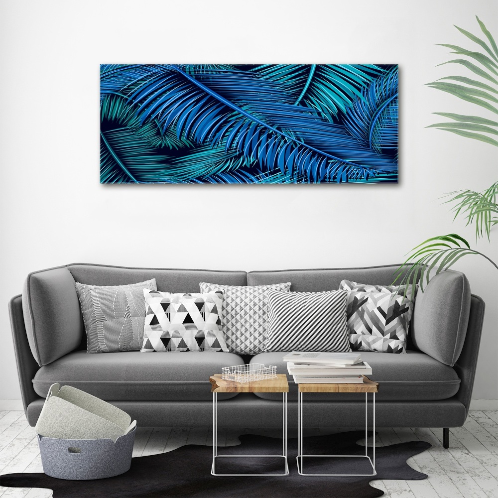 Wall art acrylic Palm leaves