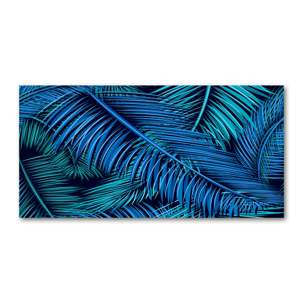 Wall art acrylic Palm leaves