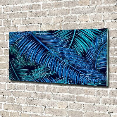 Wall art acrylic Palm leaves