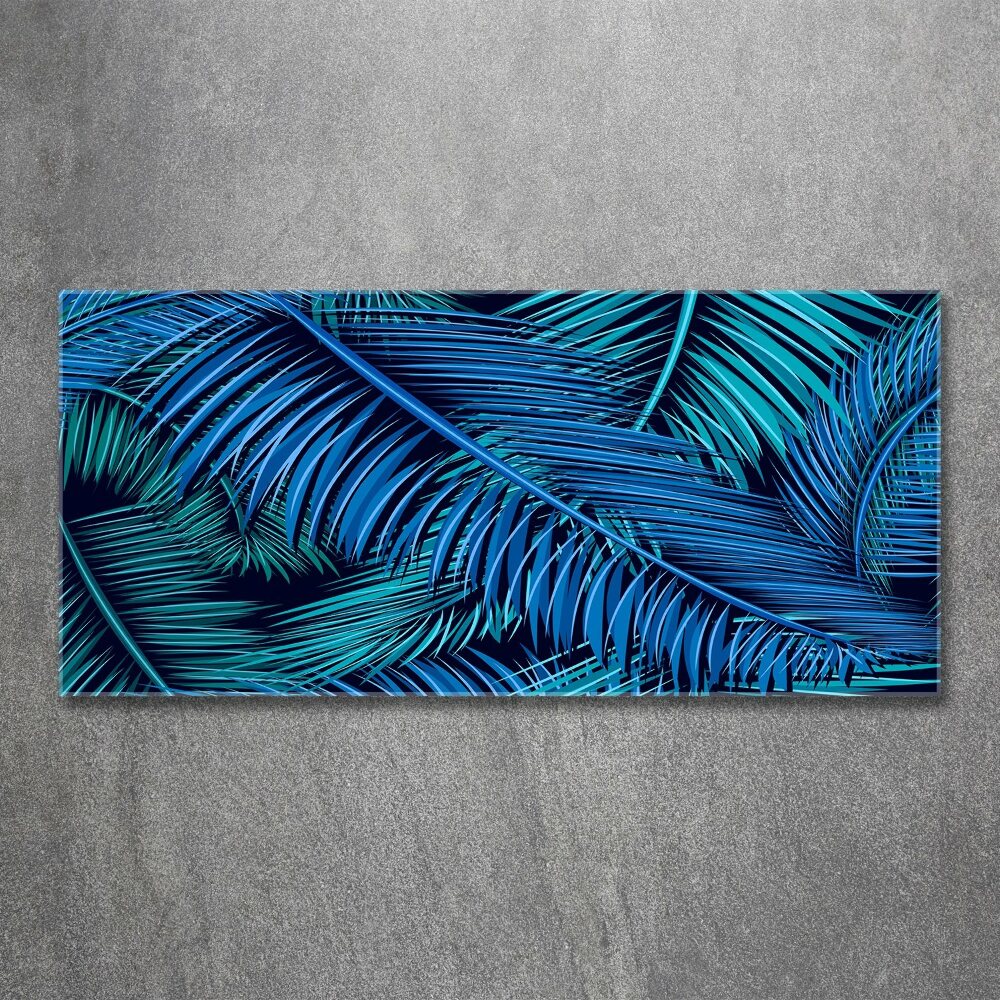 Wall art acrylic Palm leaves