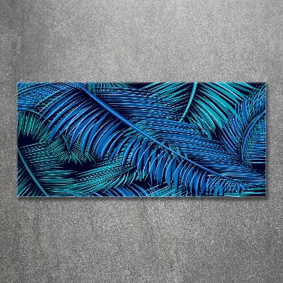 Wall art acrylic Palm leaves