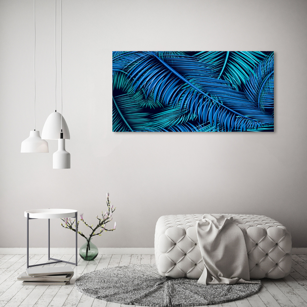 Wall art acrylic Palm leaves