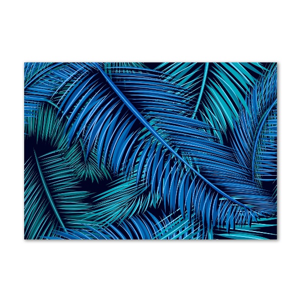 Wall art acrylic Palm leaves