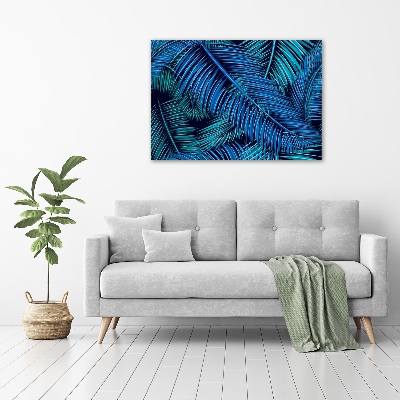 Wall art acrylic Palm leaves