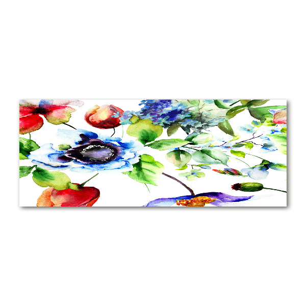 Acrylic wall art Spring flowers