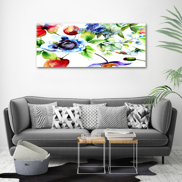 Acrylic wall art Spring flowers