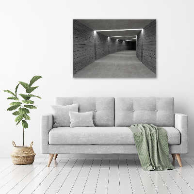 Print on acrylic Concrete tunnel