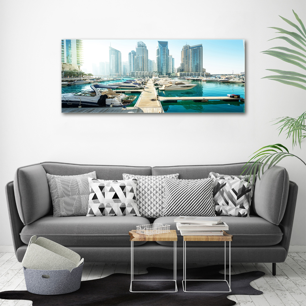 Print on acrylic Marina in Dubai