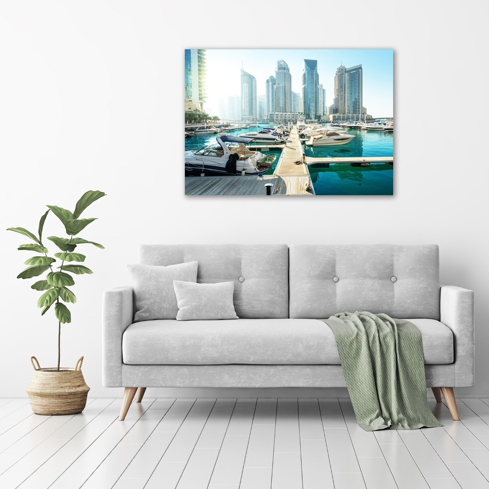 Print on acrylic Marina in Dubai