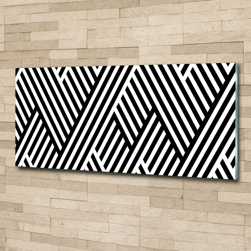 Print on acrylic Geometric background