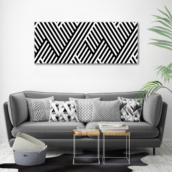 Print on acrylic Geometric background