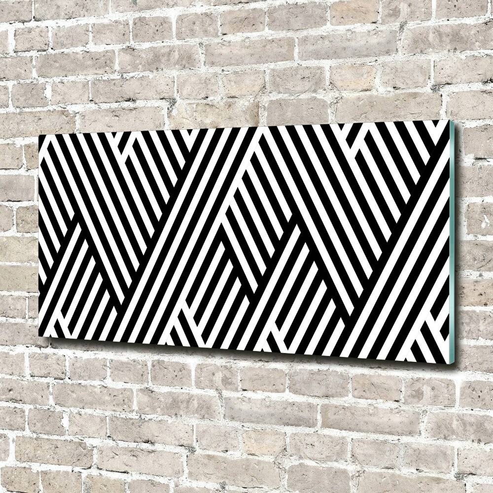 Print on acrylic Geometric background