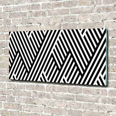 Print on acrylic Geometric background