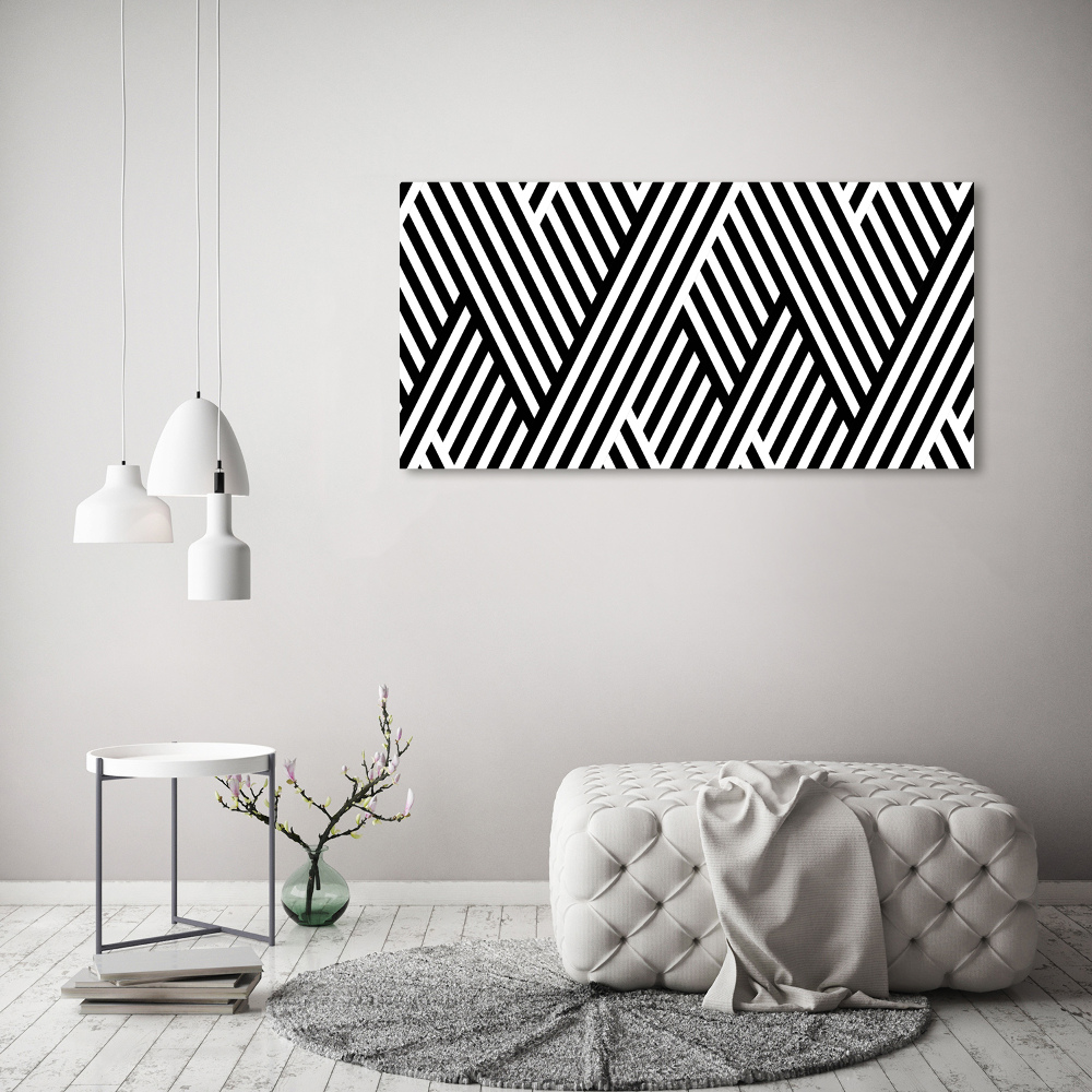 Print on acrylic Geometric background