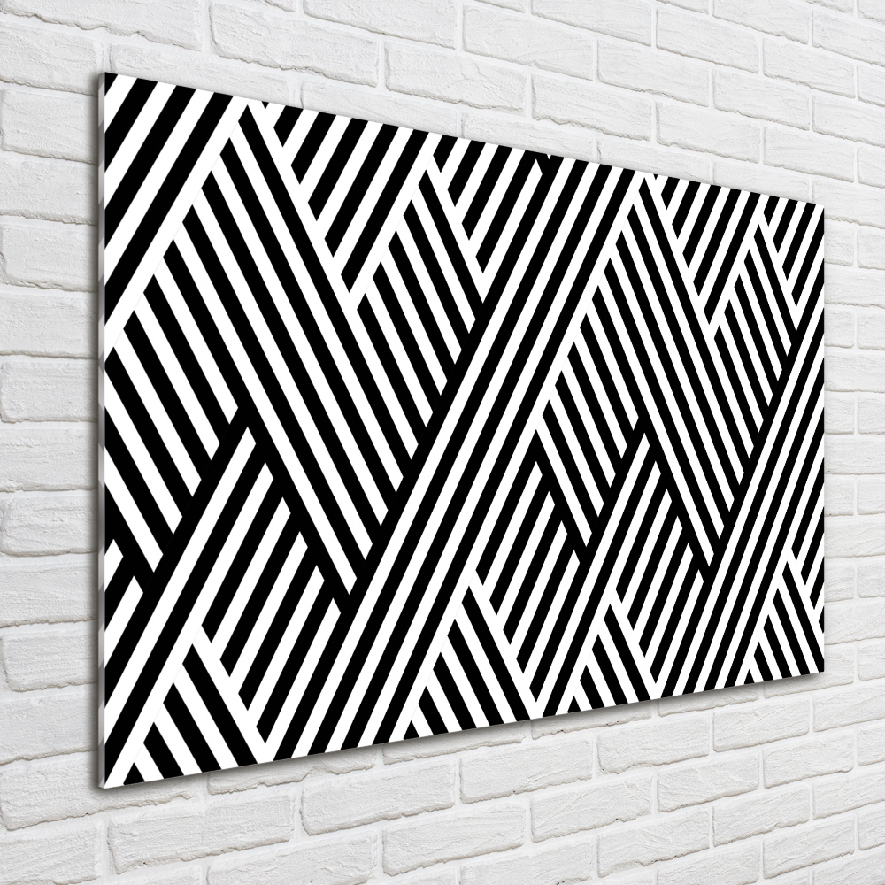 Print on acrylic Geometric background