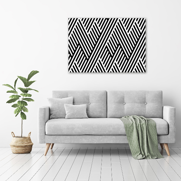 Print on acrylic Geometric background