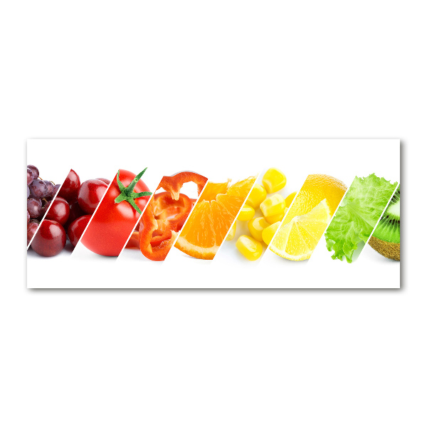 Print on acrylic Fruits and vegetables