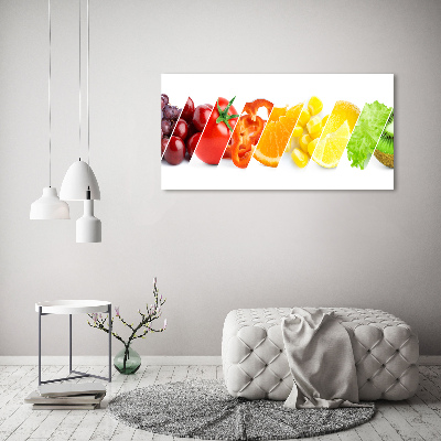 Print on acrylic Fruits and vegetables