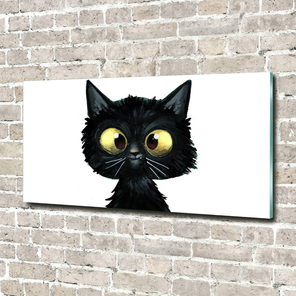 Wall art acrylic Illustration of the cat