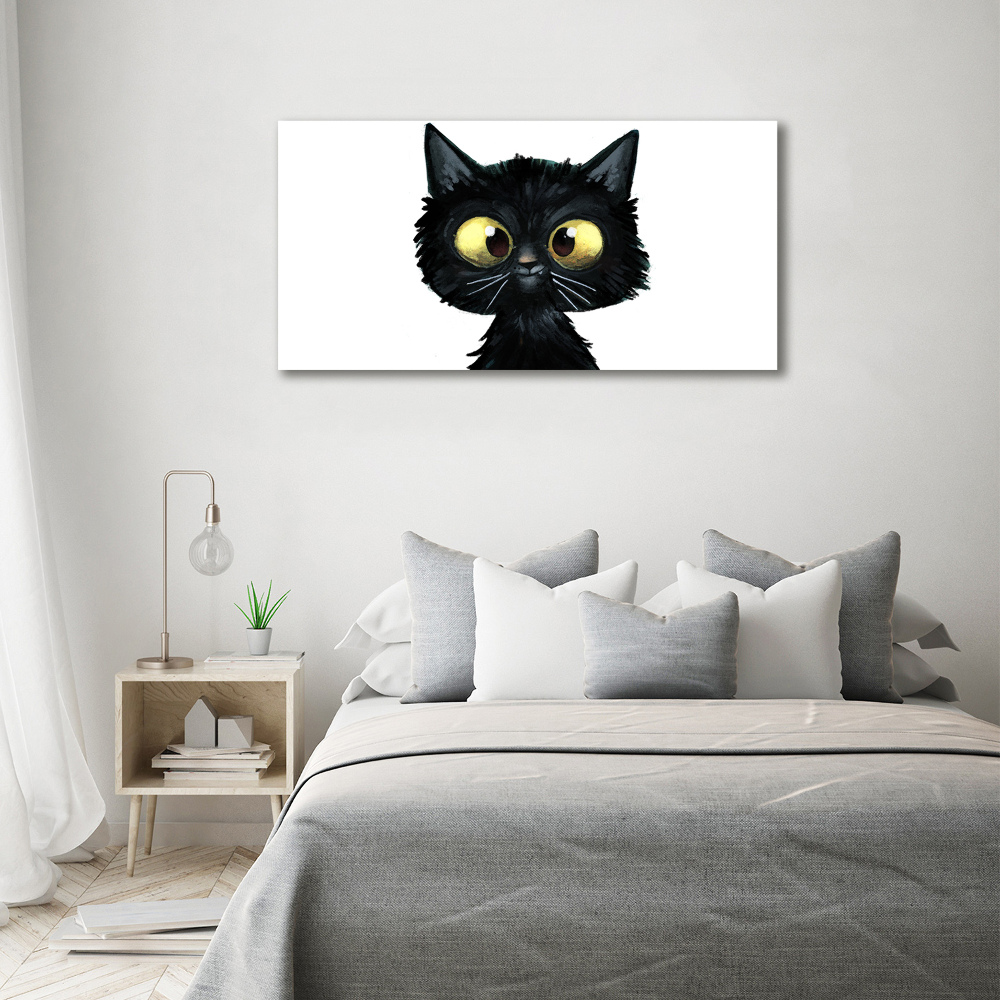 Wall art acrylic Illustration of the cat