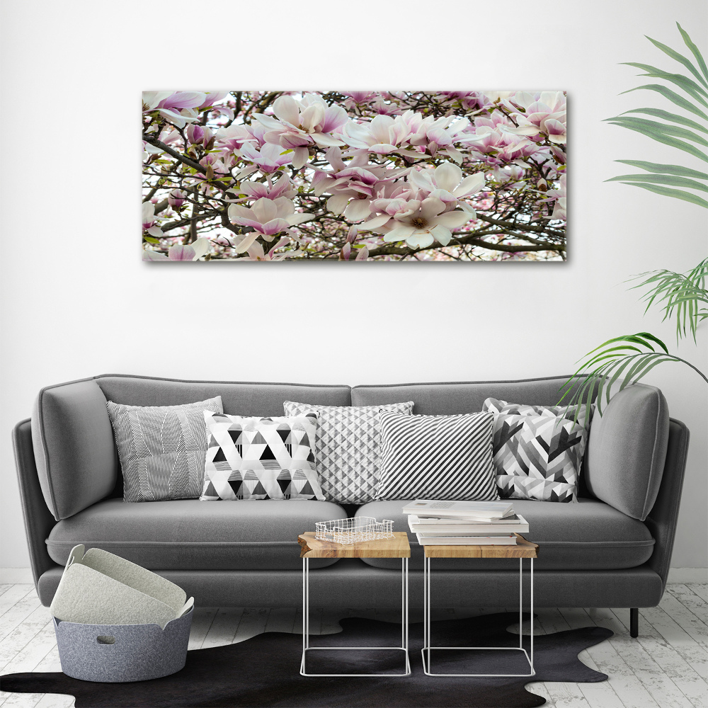 Wall art acrylic Magnolia flowers