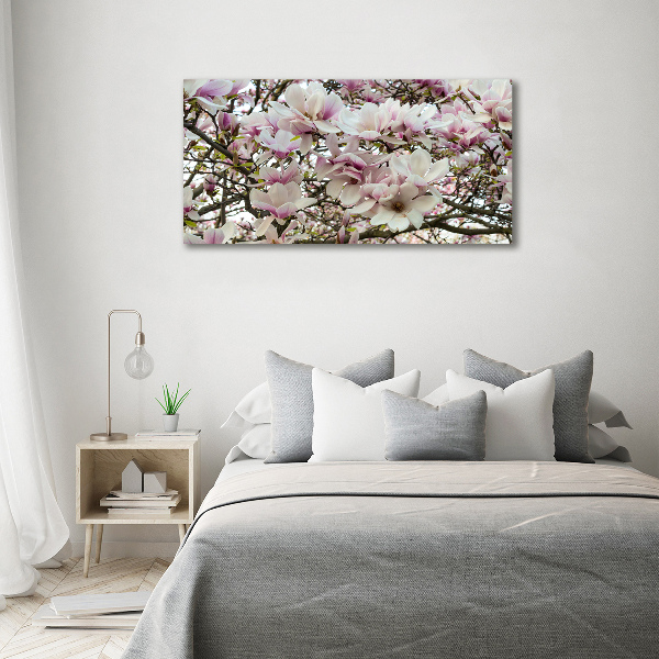 Wall art acrylic Magnolia flowers