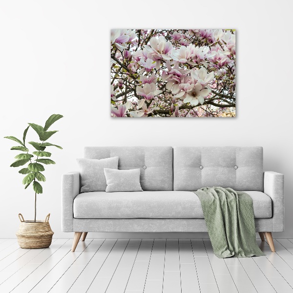 Wall art acrylic Magnolia flowers