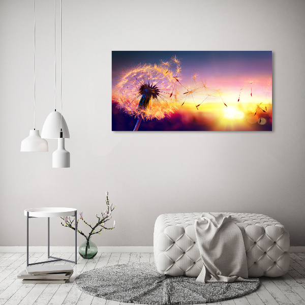 Acrylic wall art Dandelion