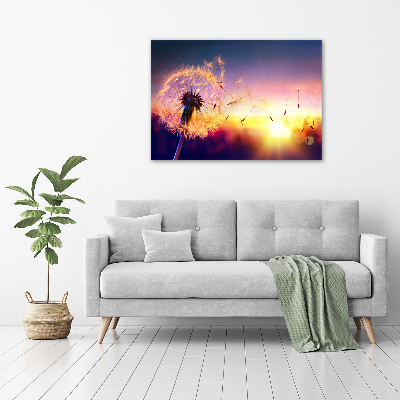 Acrylic wall art Dandelion