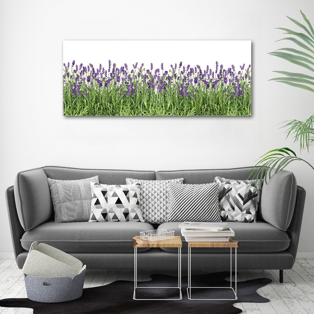 Wall art acrylic Lavender flowers