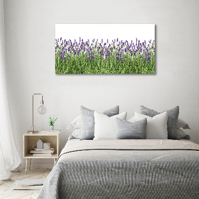 Wall art acrylic Lavender flowers