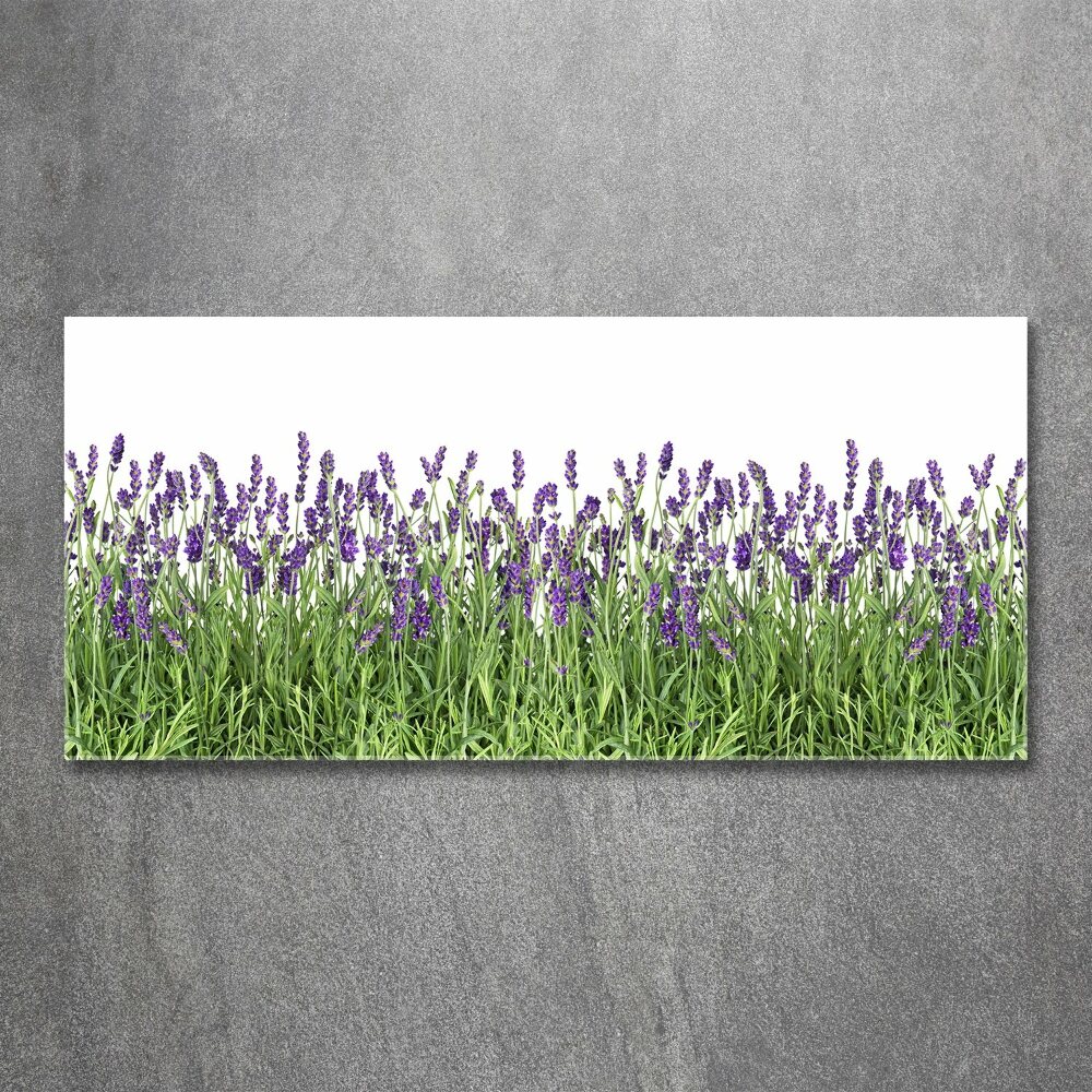 Wall art acrylic Lavender flowers