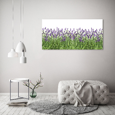 Wall art acrylic Lavender flowers