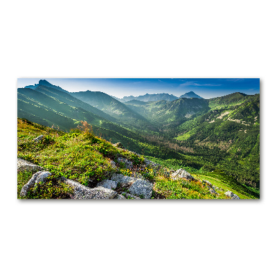 Wall art acrylic Dawn in the Tatra Mountains