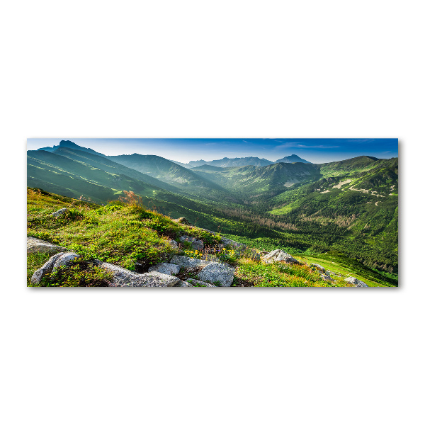 Wall art acrylic Dawn in the Tatra Mountains