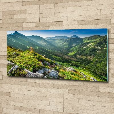 Wall art acrylic Dawn in the Tatra Mountains