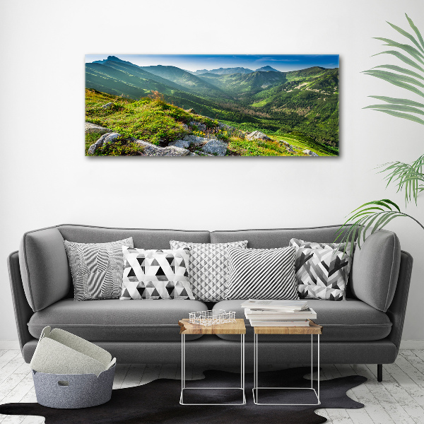 Wall art acrylic Dawn in the Tatra Mountains