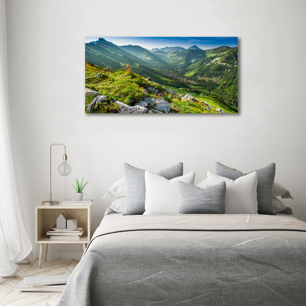 Wall art acrylic Dawn in the Tatra Mountains