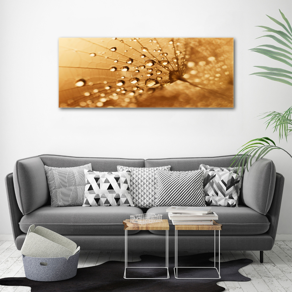 Wall art acrylic Dandelion