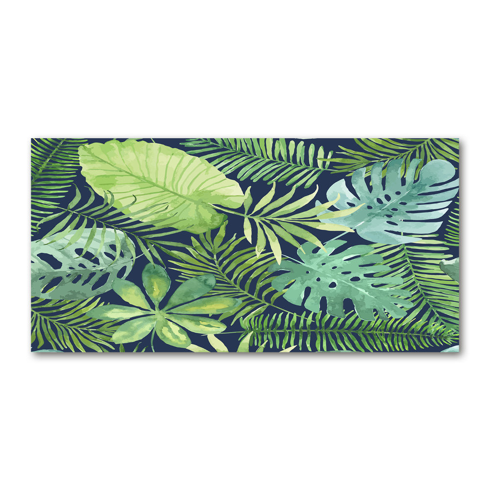 Print on acrylic Tropical leaves