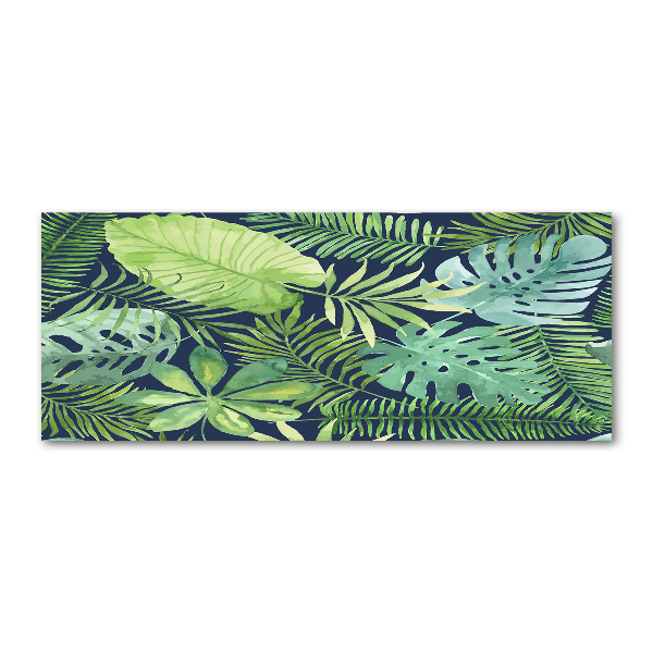 Print on acrylic Tropical leaves