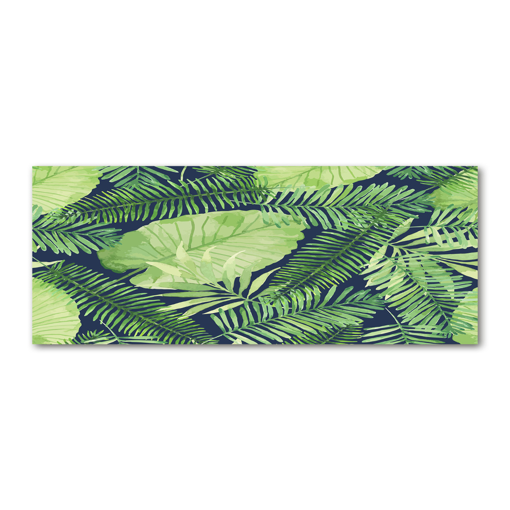 Print on acrylic Tropical leaves