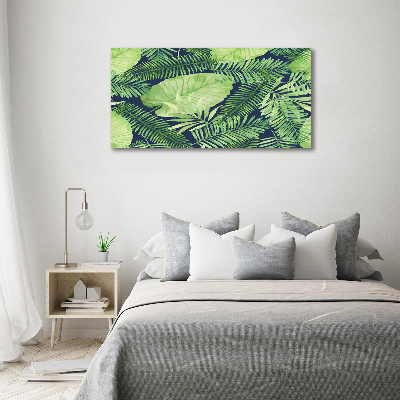 Print on acrylic Tropical leaves